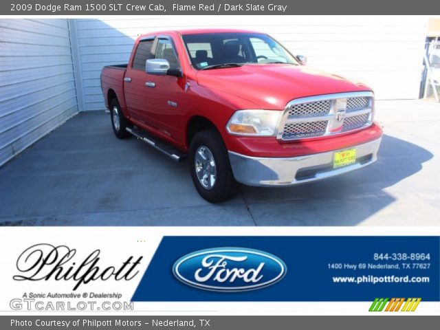 2009 Dodge Ram 1500 SLT Crew Cab in Flame Red