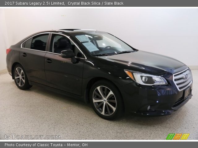 2017 Subaru Legacy 2.5i Limited in Crystal Black Silica