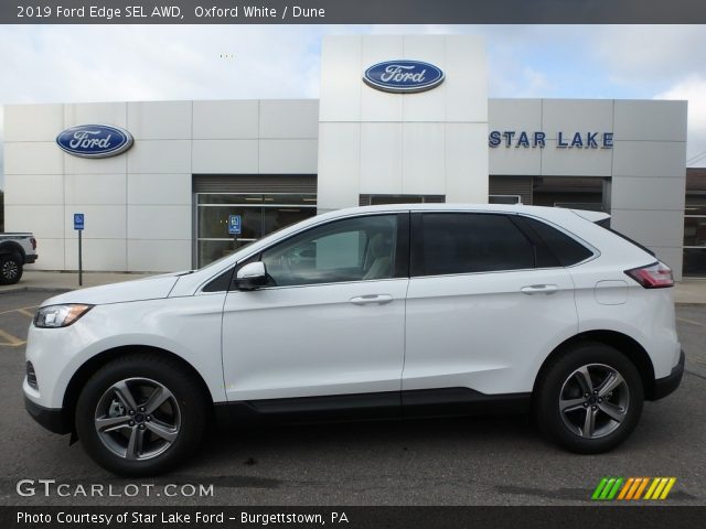 2019 Ford Edge SEL AWD in Oxford White
