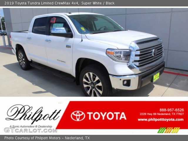 2019 Toyota Tundra Limited CrewMax 4x4 in Super White