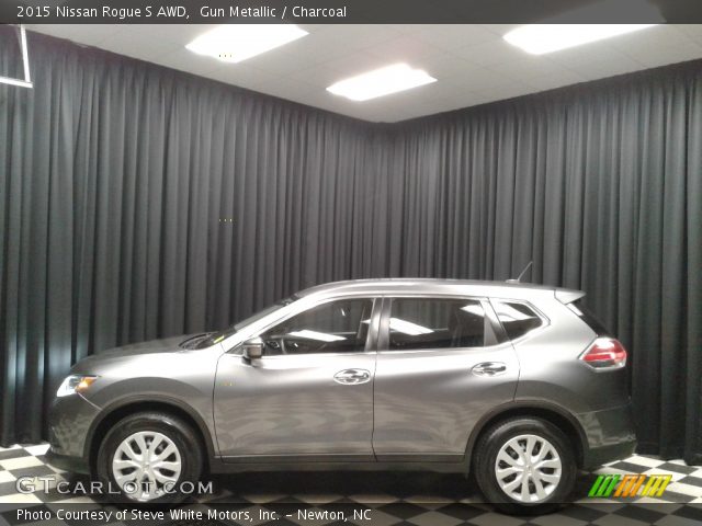2015 Nissan Rogue S AWD in Gun Metallic