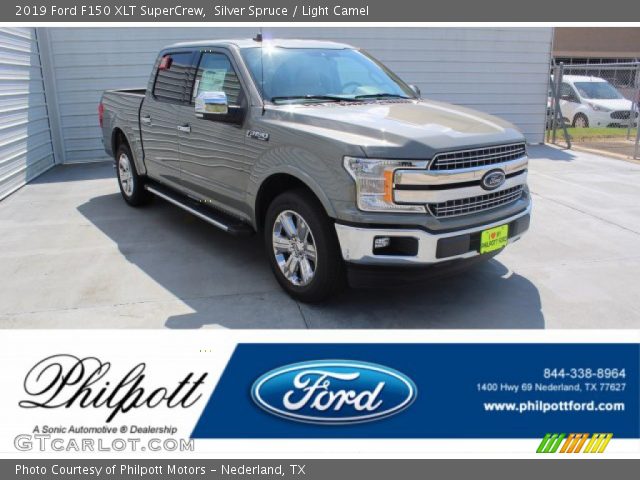 2019 Ford F150 XLT SuperCrew in Silver Spruce