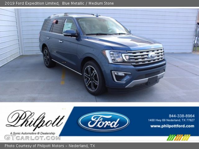 2019 Ford Expedition Limited in Blue Metallic