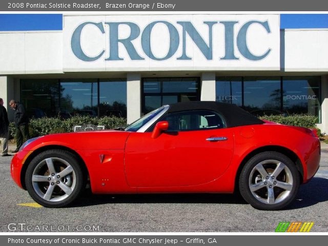 2008 Pontiac Solstice Roadster in Brazen Orange
