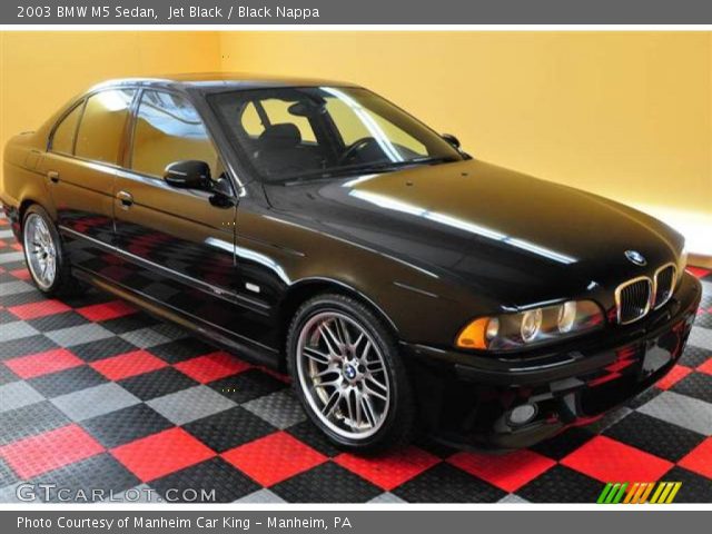 2003 BMW M5 Sedan in Jet Black