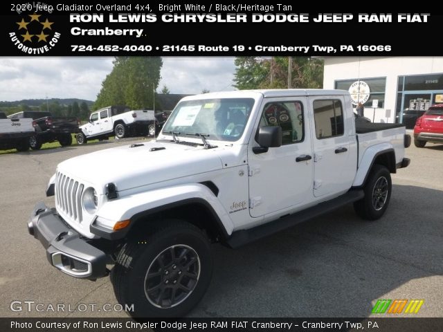 2020 Jeep Gladiator Overland 4x4 in Bright White