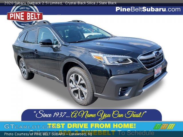 2020 Subaru Outback 2.5i Limited in Crystal Black Silica