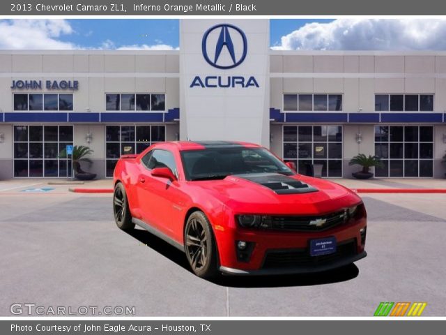 2013 Chevrolet Camaro ZL1 in Inferno Orange Metallic