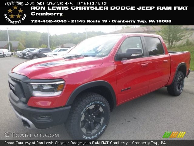 2020 Ram 1500 Rebel Crew Cab 4x4 in Flame Red