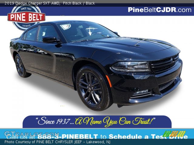 2019 Dodge Charger SXT AWD in Pitch Black