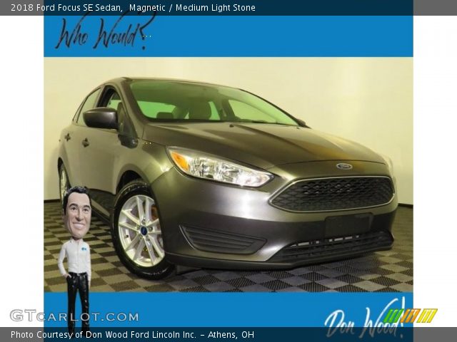 2018 Ford Focus SE Sedan in Magnetic