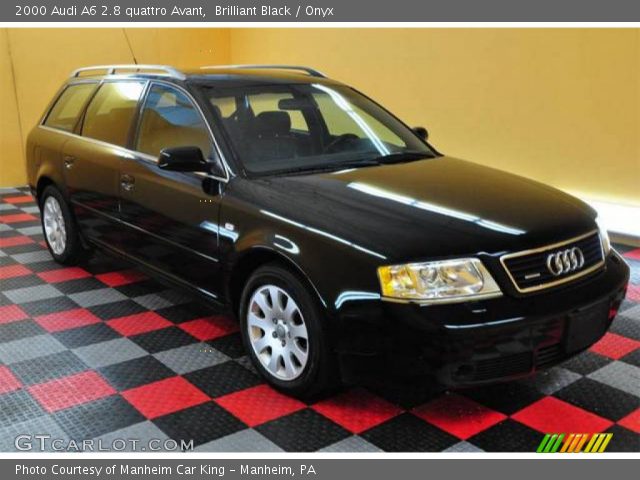 2000 Audi A6 2.8 quattro Avant in Brilliant Black