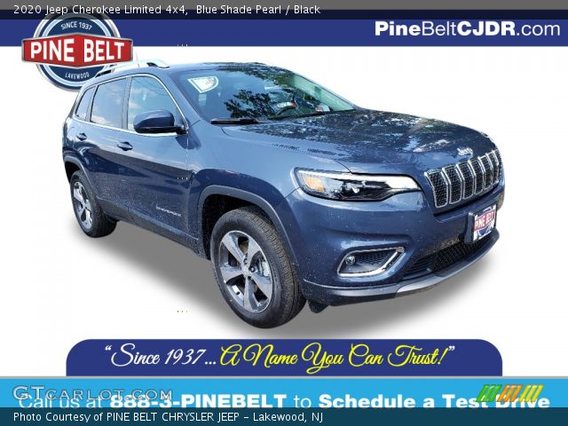 2020 Jeep Cherokee Limited 4x4 in Blue Shade Pearl