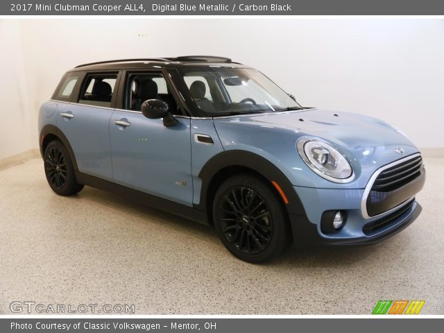 2017 Mini Clubman Cooper ALL4 in Digital Blue Metallic