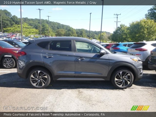 2019 Hyundai Tucson Sport AWD in Magnetic Force Metallic