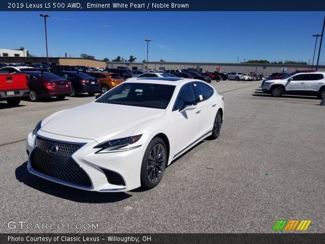 2019 Lexus LS 500 AWD in Eminent White Pearl
