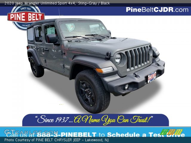 2020 Jeep Wrangler Unlimited Sport 4x4 in Sting-Gray