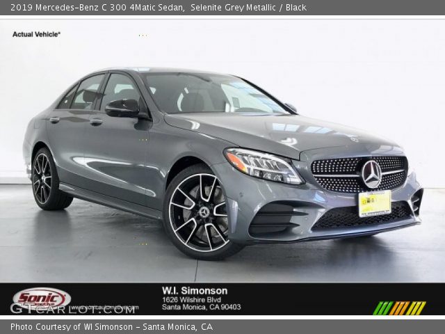 2019 Mercedes-Benz C 300 4Matic Sedan in Selenite Grey Metallic