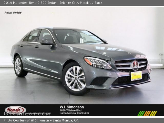 2019 Mercedes-Benz C 300 Sedan in Selenite Grey Metallic