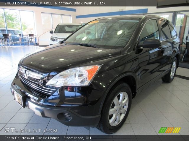 2008 Honda CR-V EX 4WD in Nighthawk Black Pearl