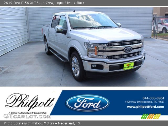 2019 Ford F150 XLT SuperCrew in Ingot Silver
