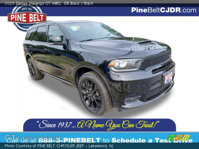 2020 Dodge Durango GT AWD in DB Black