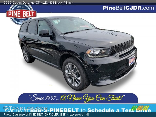 2020 Dodge Durango GT AWD in DB Black