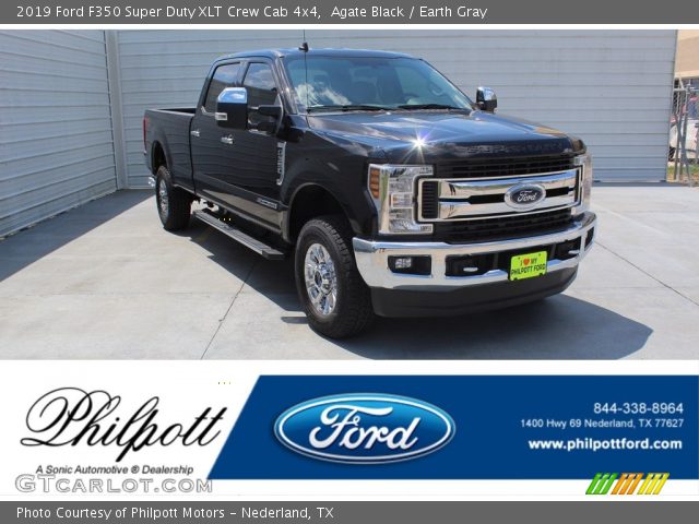 2019 Ford F350 Super Duty XLT Crew Cab 4x4 in Agate Black