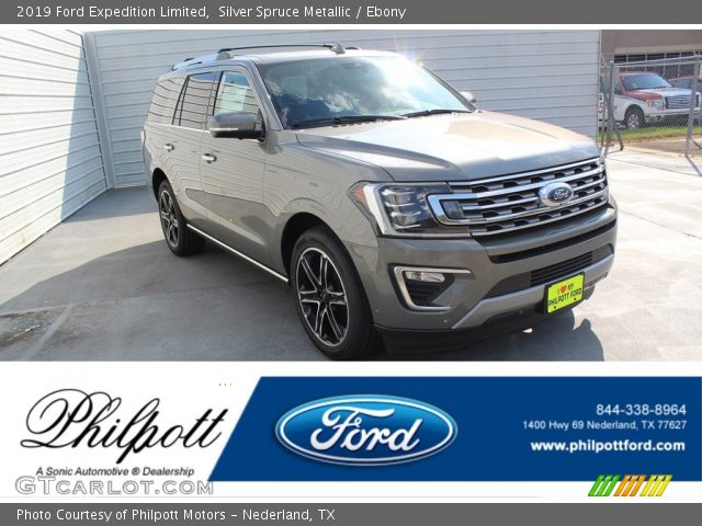 2019 Ford Expedition Limited in Silver Spruce Metallic