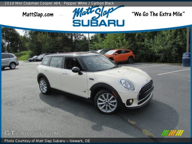 2019 Mini Clubman Cooper All4 in Pepper White