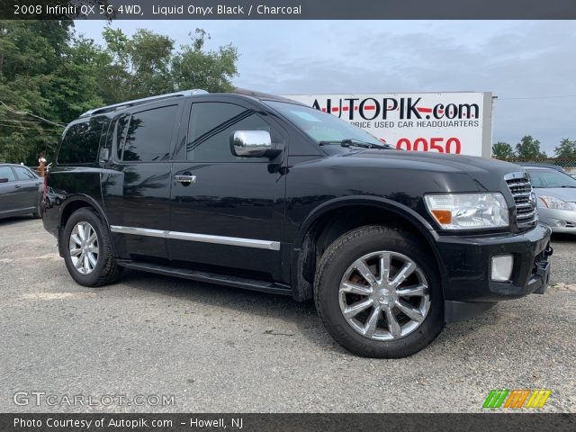 2008 Infiniti QX 56 4WD in Liquid Onyx Black