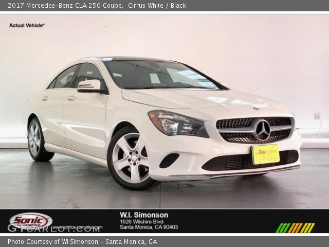 2017 Mercedes-Benz CLA 250 Coupe in Cirrus White