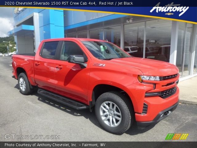 2020 Chevrolet Silverado 1500 RST Crew Cab 4x4 in Red Hot