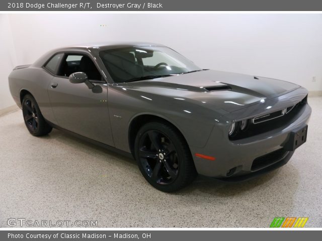 2018 Dodge Challenger R/T in Destroyer Gray