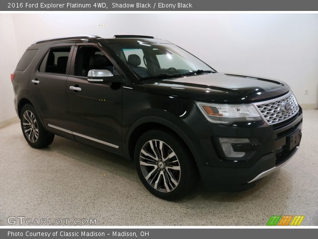 2016 Ford Explorer Platinum 4WD in Shadow Black