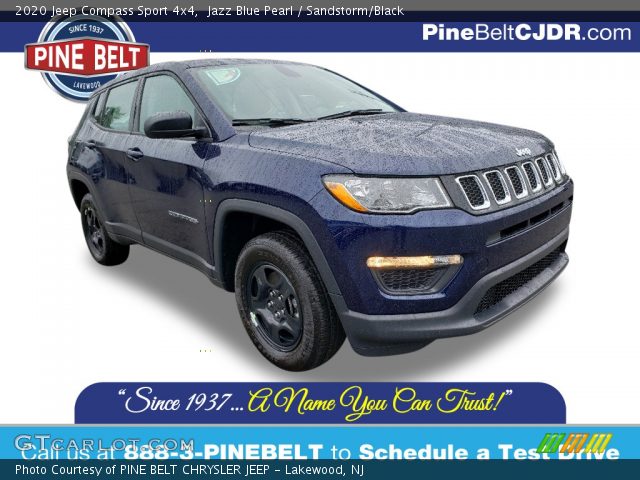 2020 Jeep Compass Sport 4x4 in Jazz Blue Pearl