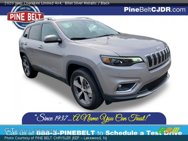 2020 Jeep Cherokee Limited 4x4 in Billet Silver Metallic