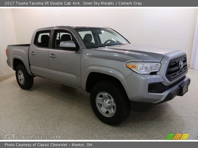 2017 Toyota Tacoma SR Double Cab 4x4 in Silver Sky Metallic