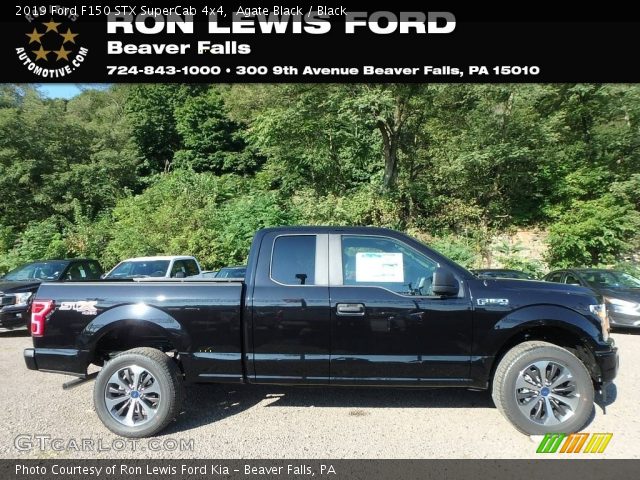 2019 Ford F150 STX SuperCab 4x4 in Agate Black