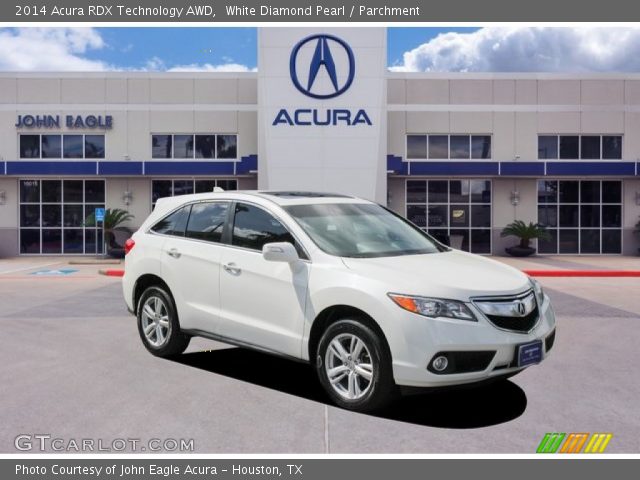 2014 Acura RDX Technology AWD in White Diamond Pearl
