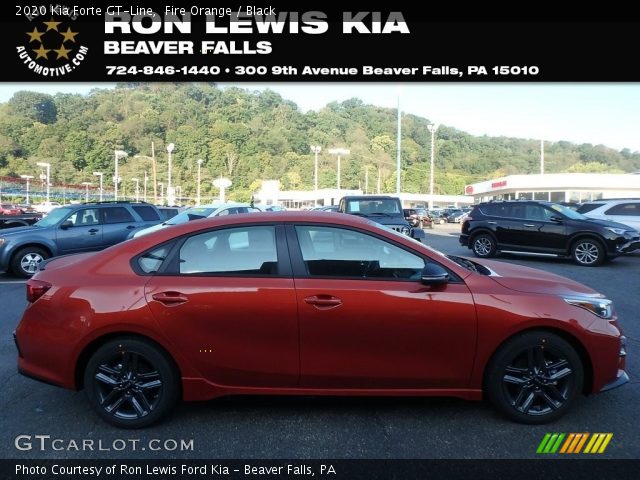 2020 Kia Forte GT-Line in Fire Orange