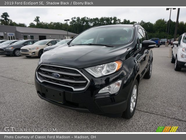 2019 Ford EcoSport SE in Shadow Black