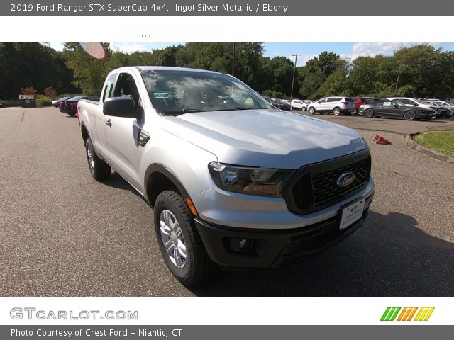 2019 Ford Ranger STX SuperCab 4x4 in Ingot Silver Metallic
