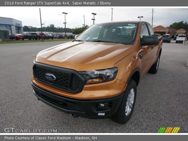 2019 Ford Ranger STX SuperCab 4x4 in Saber Metallic