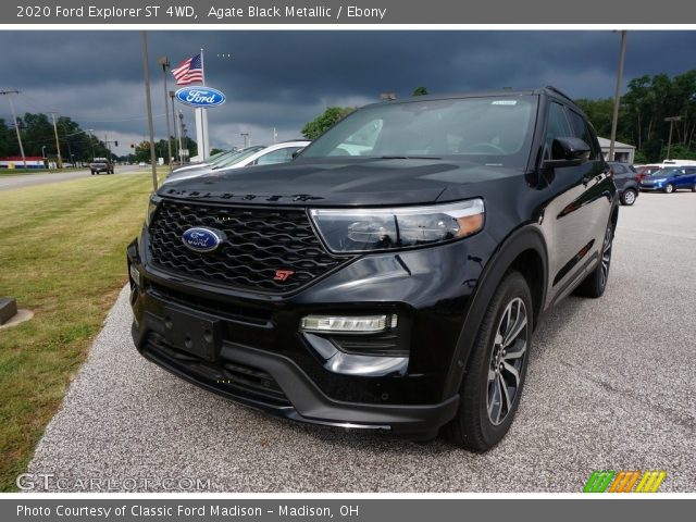 2020 Ford Explorer ST 4WD in Agate Black Metallic