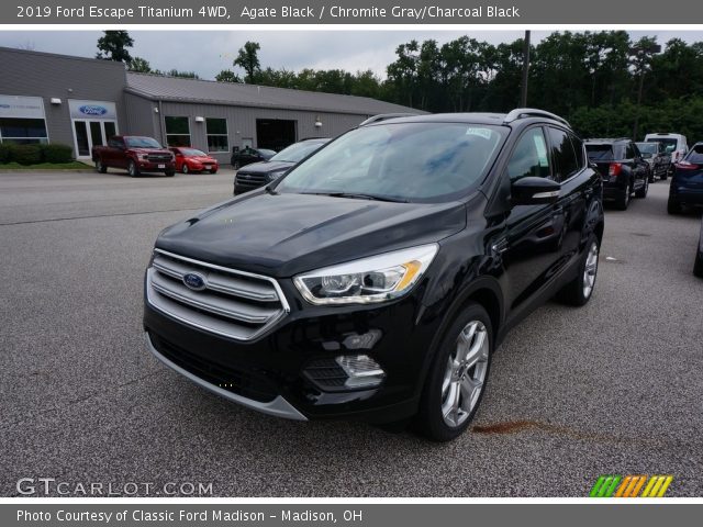 2019 Ford Escape Titanium 4WD in Agate Black