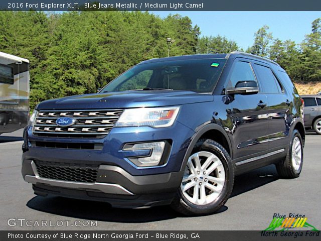 2016 Ford Explorer XLT in Blue Jeans Metallic