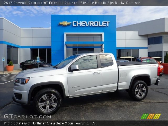 2017 Chevrolet Colorado WT Extended Cab 4x4 in Silver Ice Metallic