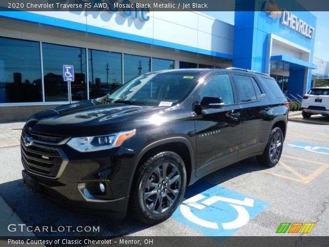 2020 Chevrolet Traverse RS AWD in Mosaic Black Metallic