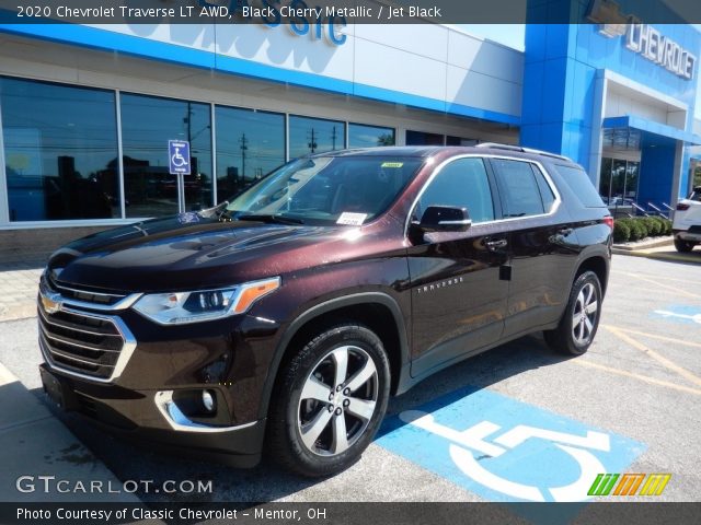 2020 Chevrolet Traverse LT AWD in Black Cherry Metallic